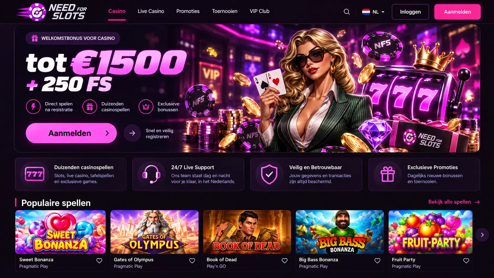 Needforslots Account: Aanmelden, Inloggen en Verifiëren image 1